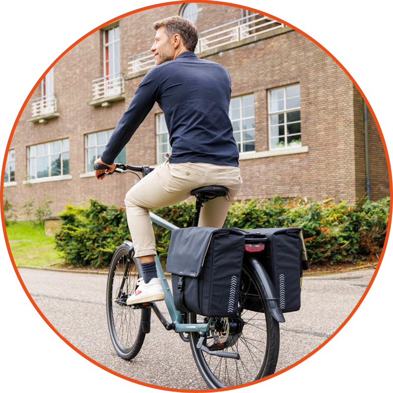 Podwójna sakwa rowerowa New Looxs Tulum 32L MIK